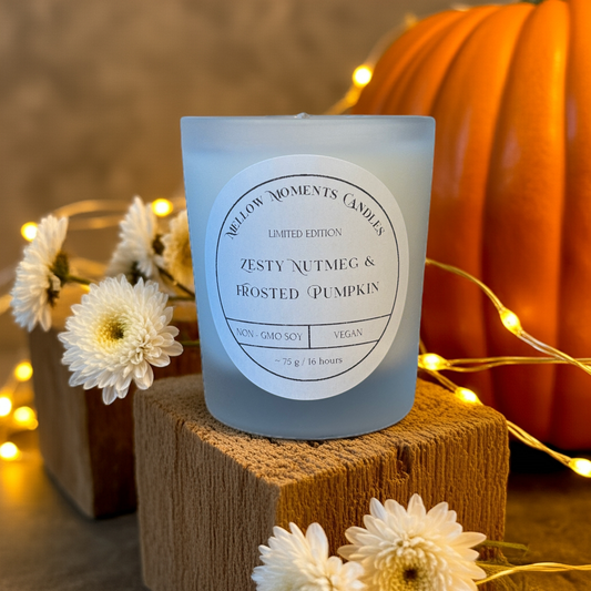 Mini Zesty Nutmeg & Frosted Pumpkin Candle