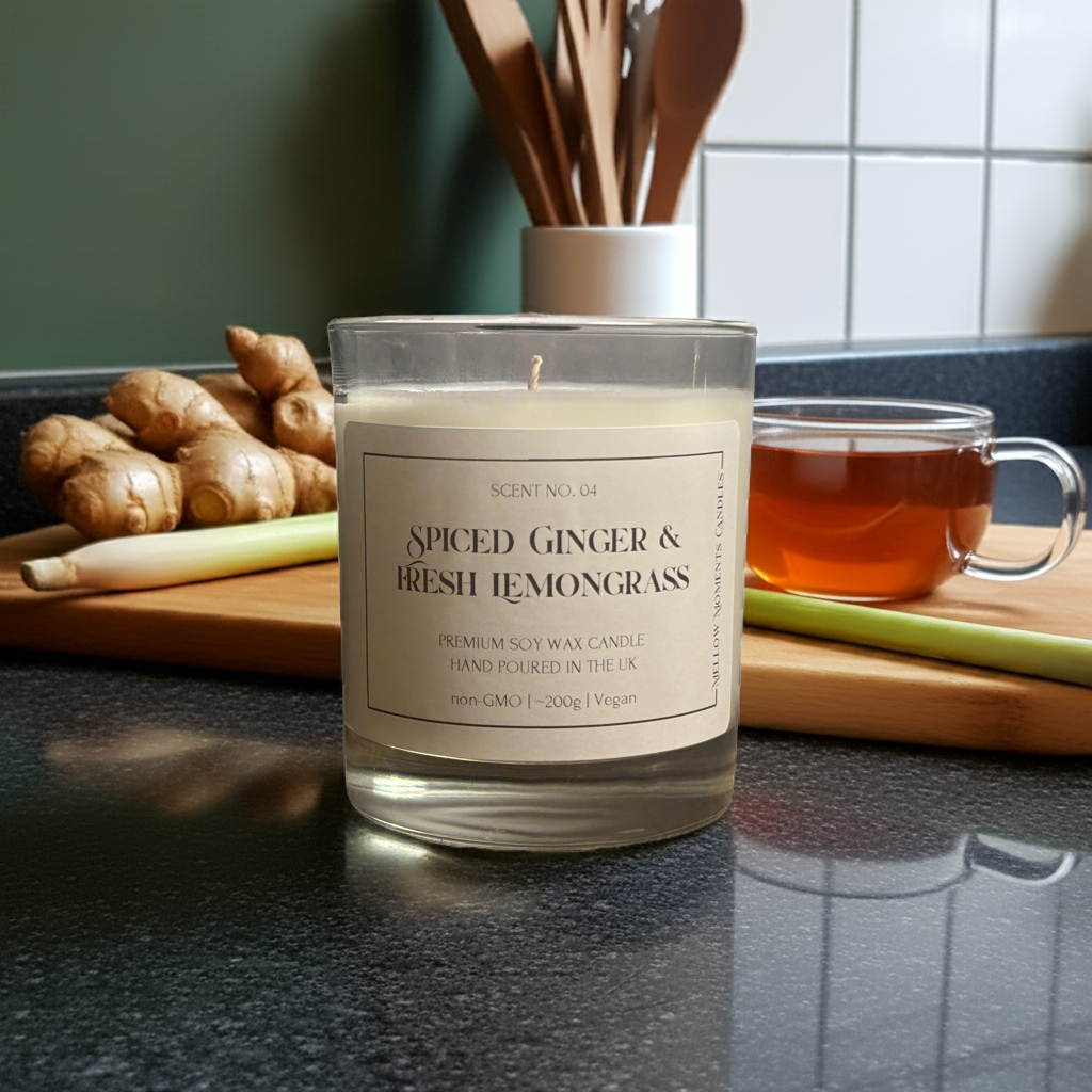 Spiced Ginger & Fresh Lemongrass Candle