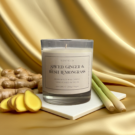 Spiced Ginger & Fresh Lemongrass Candle