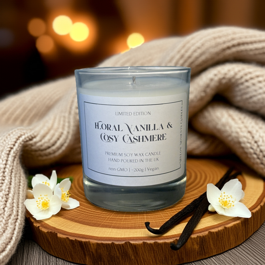 Floral Vanilla & Cosy Cashmere Candle