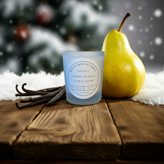 Mini Candied Pears & Vanilla Snow Candle