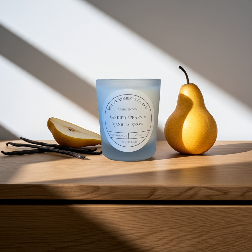 Mini Candied Pears & Vanilla Snow Candle