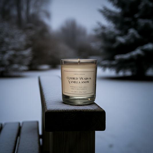 Candied Pears & Vanilla Snow Candle