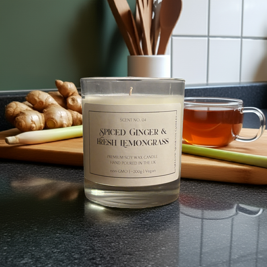 Spiced Ginger & Fresh Lemongrass Candle