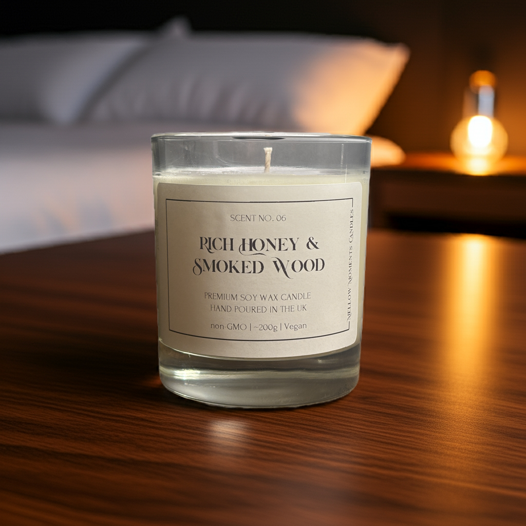 Rich Honey & Smoked Wood Candle